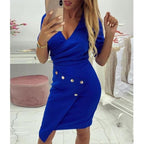 Lace Off Shoulder Cap Sleeve Waist Cutout Scalloped Hem Midi Dress