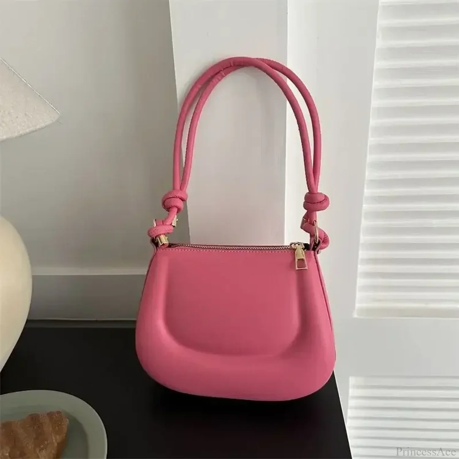 Purple Retro PU Leather Crossbody Shoulder Bag