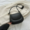 Purple Retro PU Leather Crossbody Shoulder Bag