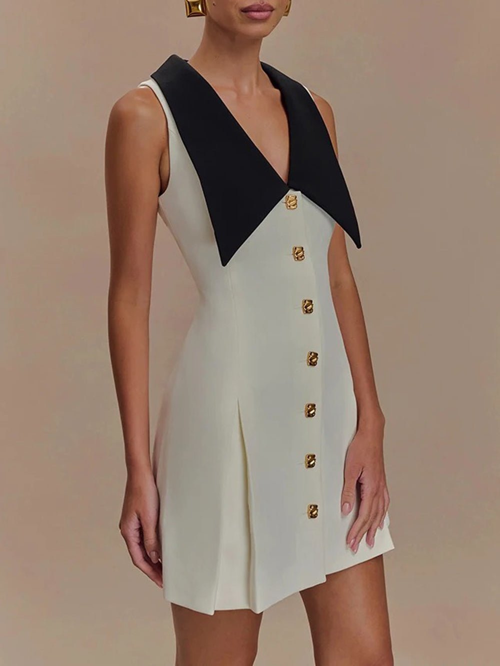 Rachel Sleeveless Mini Dress