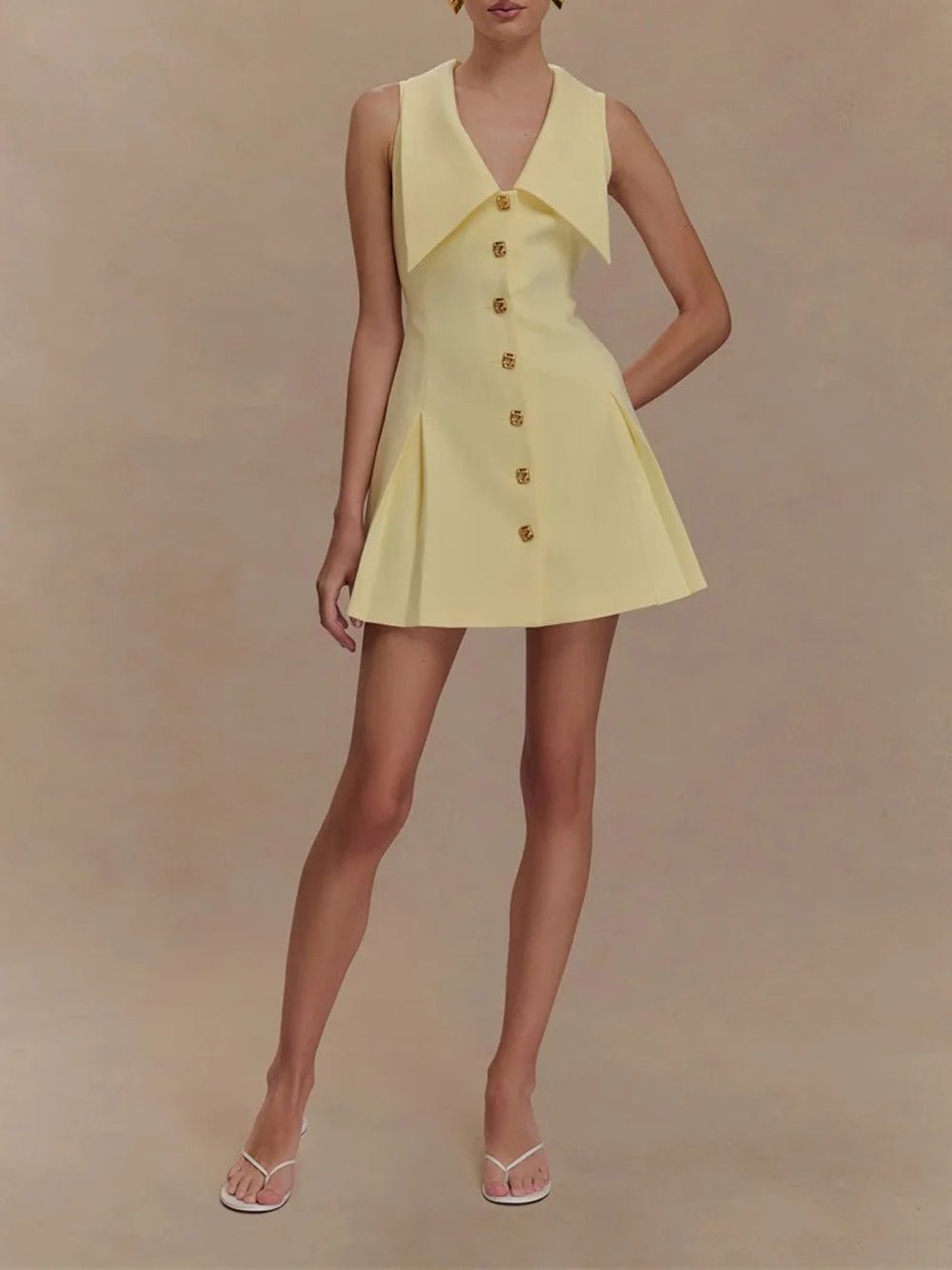 Rachel Sleeveless Mini Dress