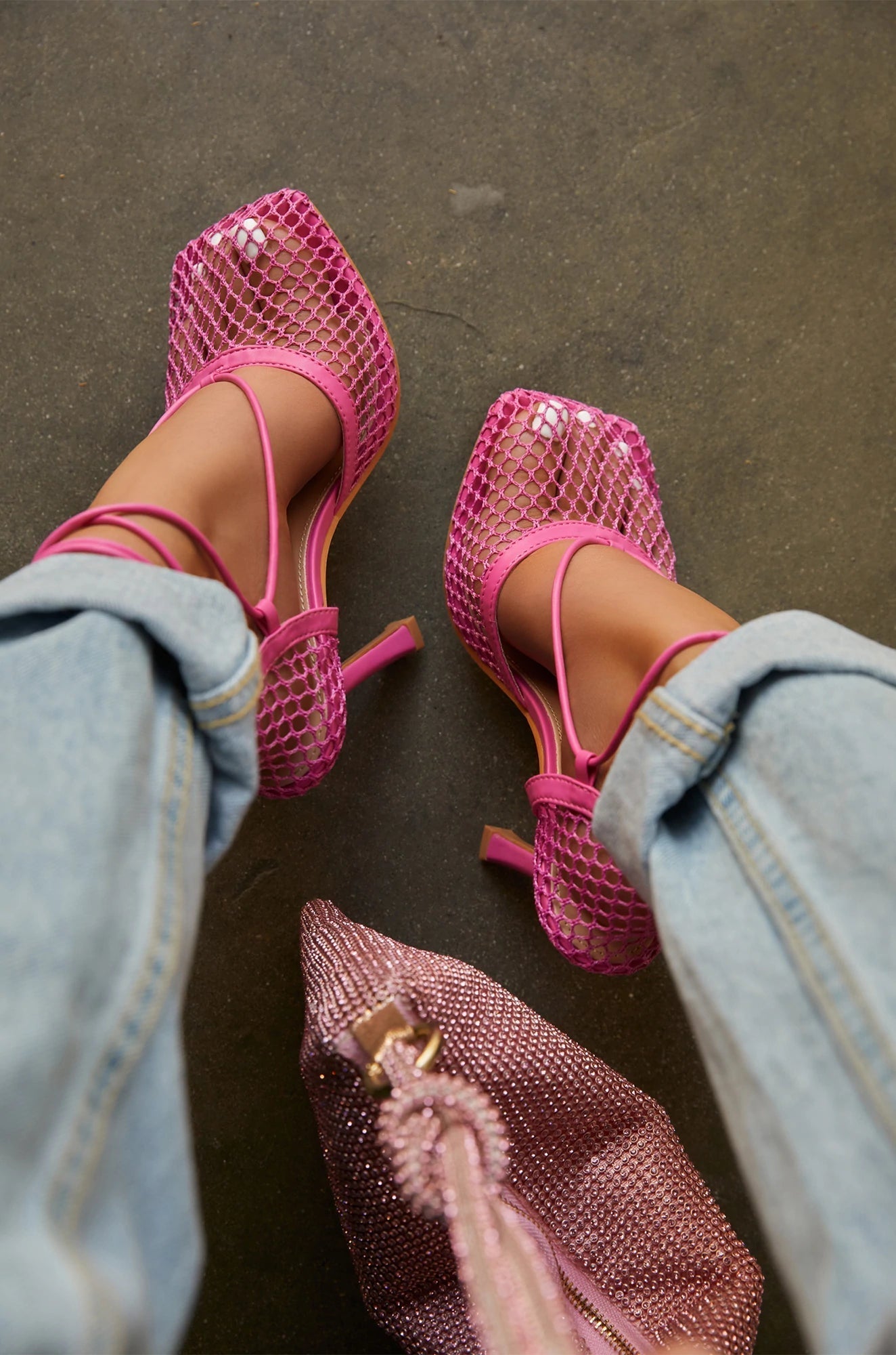 Fuchsia Envie Heels