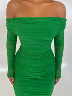 Reagan Off Shoulder Maxi Dress