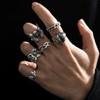 Rebel Poker Skeleton Dark Billiards Ring