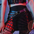 Rebellious Dark Fringe Belt
