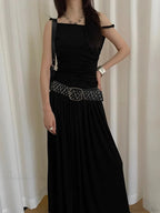 Rebellious Dark Metal Wide Belt