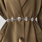 Rebellious Dark Skull Waist Belt