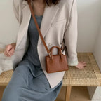 Retro Mini Crossbody Square Handbag Women’s Shoulder Bag