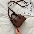 Retro Mini Crossbody Square Handbag Women’s Shoulder Bag