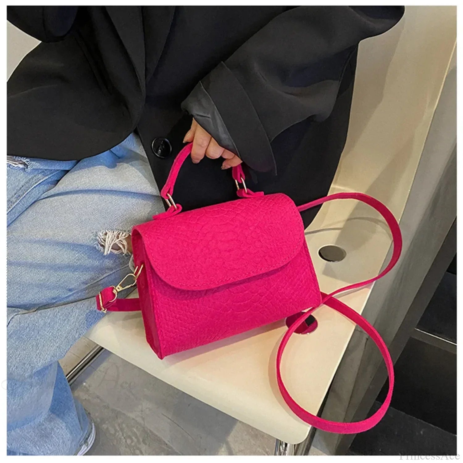 Retro Square Designer Luxury Crossbody