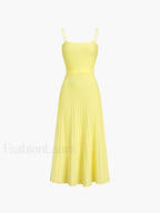 Rib Midi Sundress