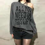 Rivet Hoodie Knit Top