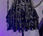 Rivet Star Double-layer Cake Skirt