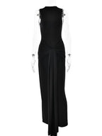 Ruched Bodycon Maxi Dress