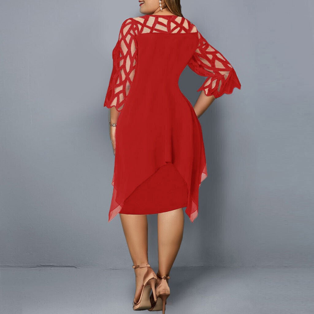 | Curvy Midi Dress