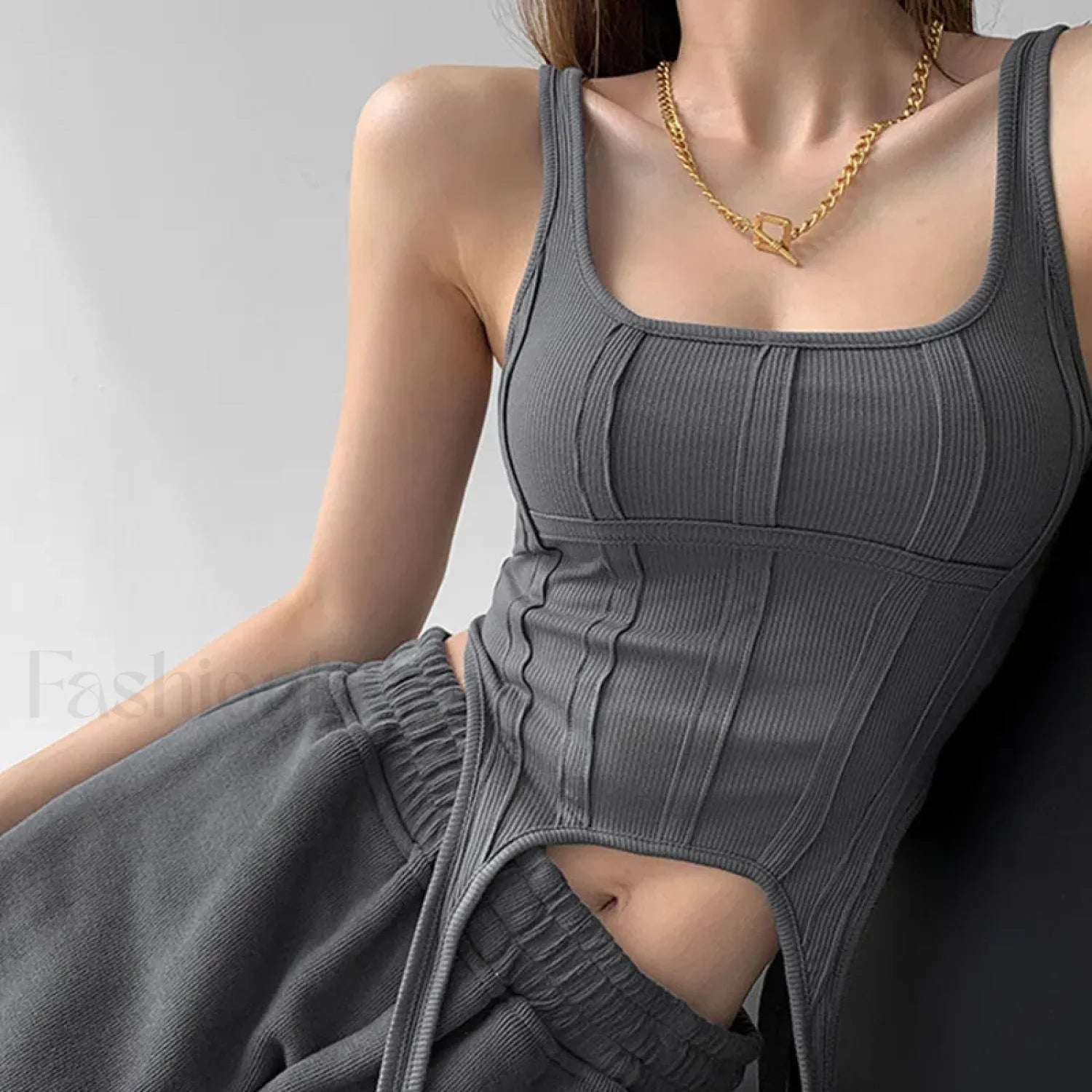 Safari Hook Bottom Crop Top