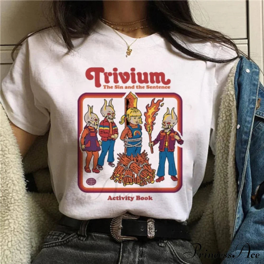 Satan Horror Demon Death Scary Devil Funny T-shirt