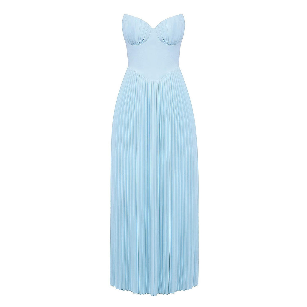 Casandra Chic Long Dress with Corset Silhouette Collection