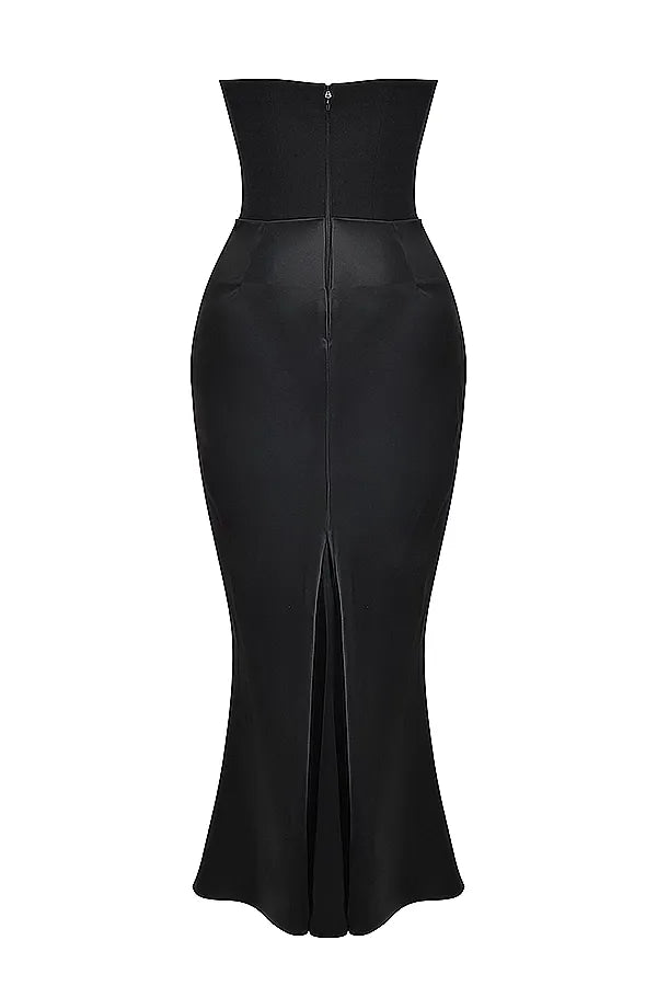 Rosario Aesthetic Luxury Maxi Dress Chic Silhouette Collection