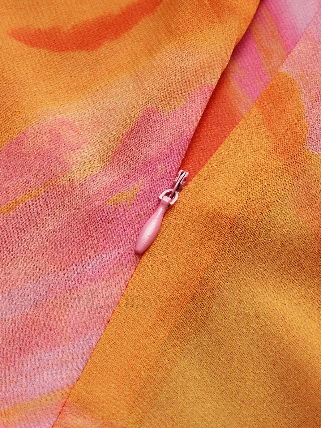 Multicolor Semi-sheer Halter Backless Tie Dye Short Dress