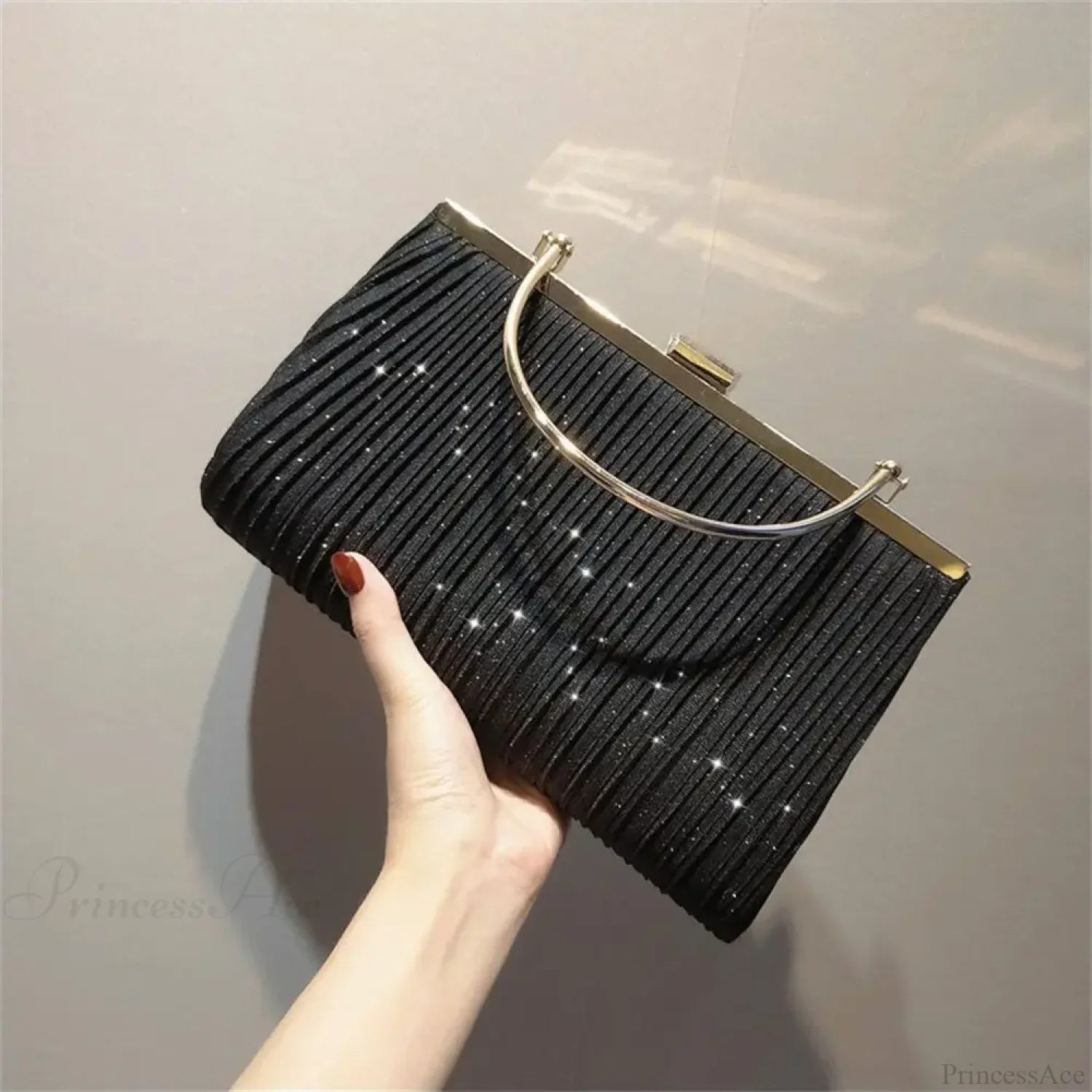 Sequin Moon Evening Clutch Bag Shoulder Bag