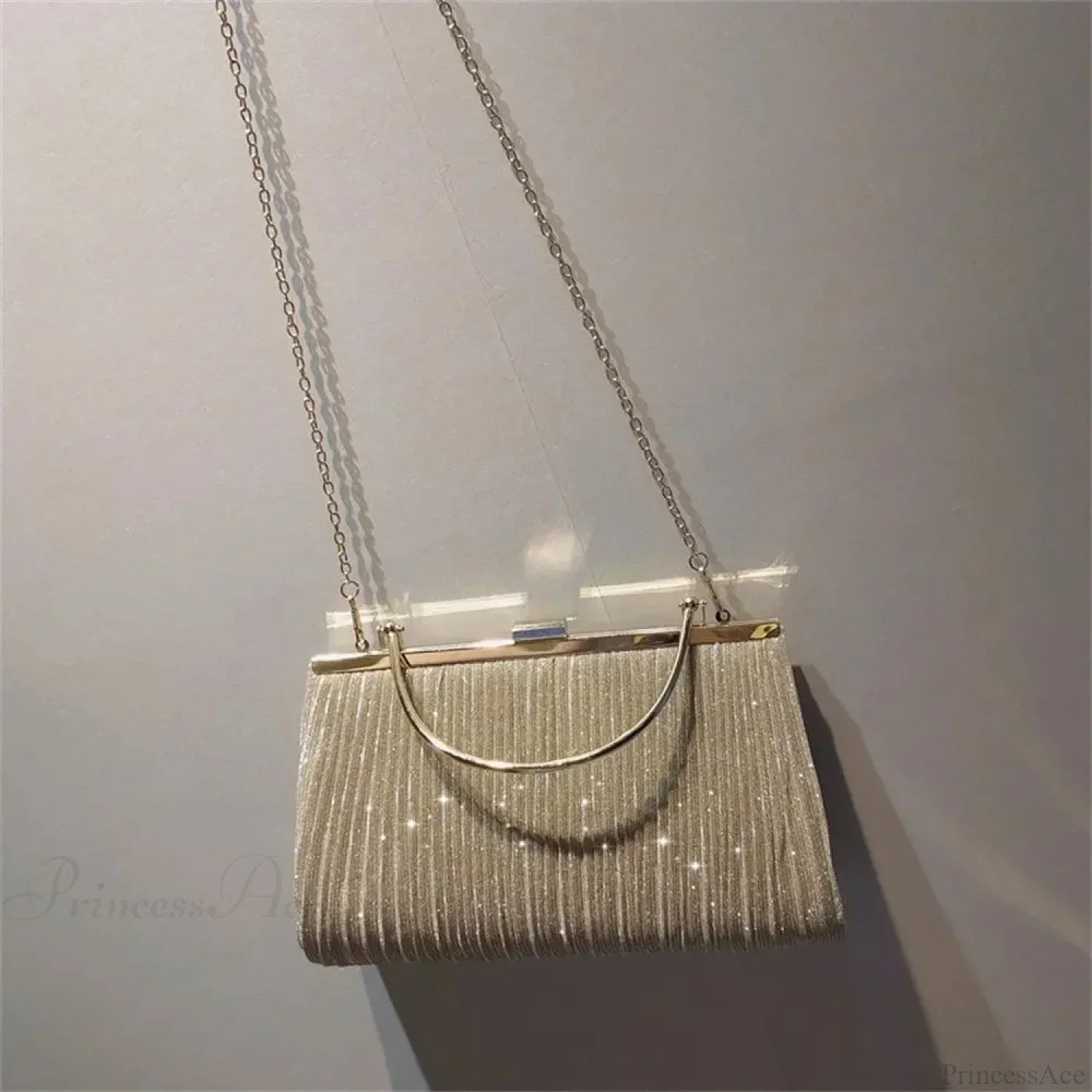 Sequin Moon Evening Clutch Bag Shoulder Bag