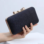 Sequined Banquet Evening Clutch Wristlet