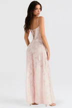 Lucy Aesthetic Dress with an Open Back Evening Wear Edit