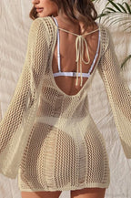 Sexy Sheer Chiffon V-Neck Blouse