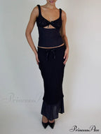Sexy Y2k Sleeveless Slim Fit Stylish Elegant Trendy Classic Crop Top