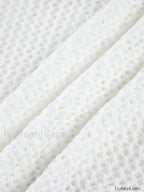 Sheer Crochet Eyelet Fly Away Cardigan