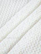 Sheer Crochet Eyelet Fly Away Cardigan