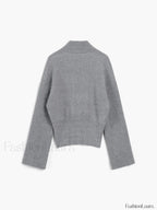 She's Effortless Wrap Sweater