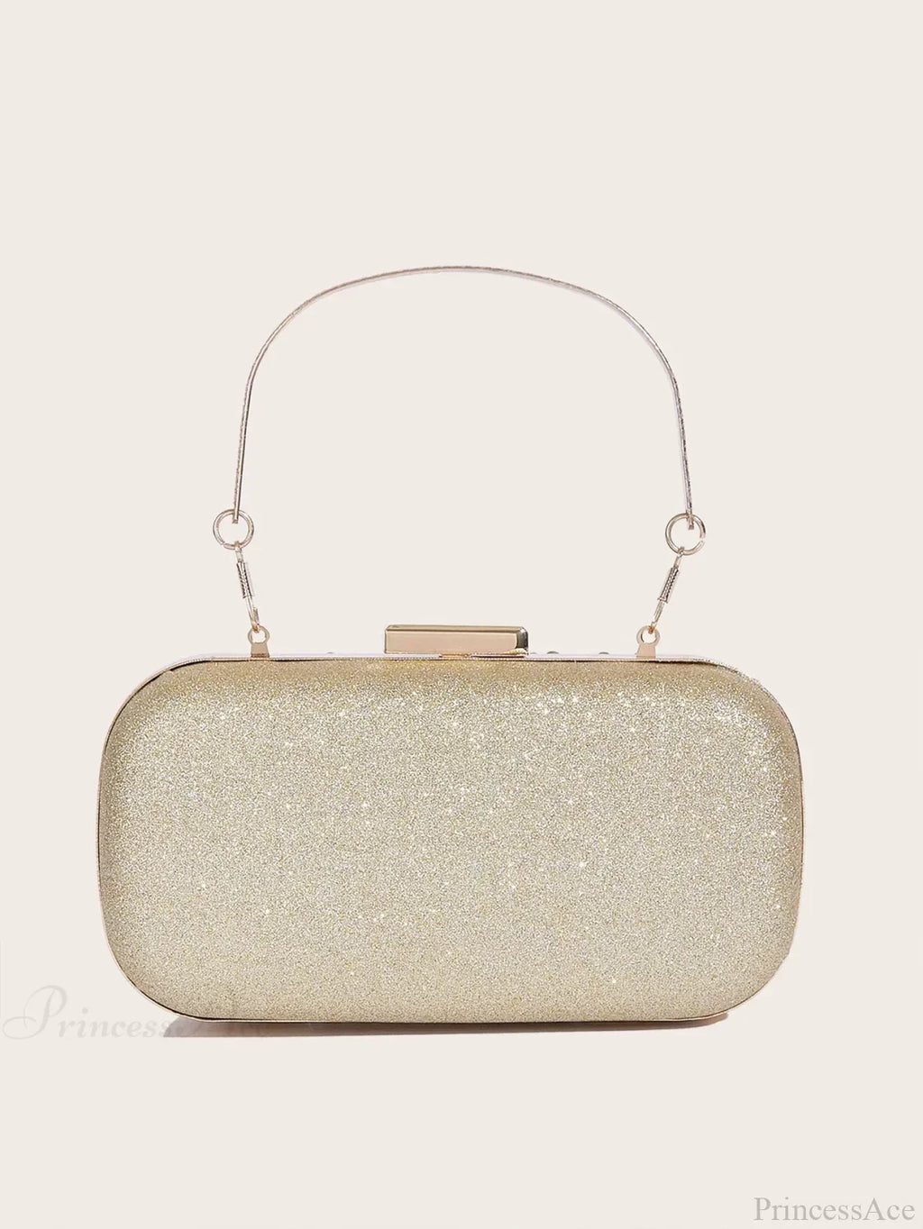 Shiny Corduroy Fashionable Dinner Party Wedding Clutch Bag