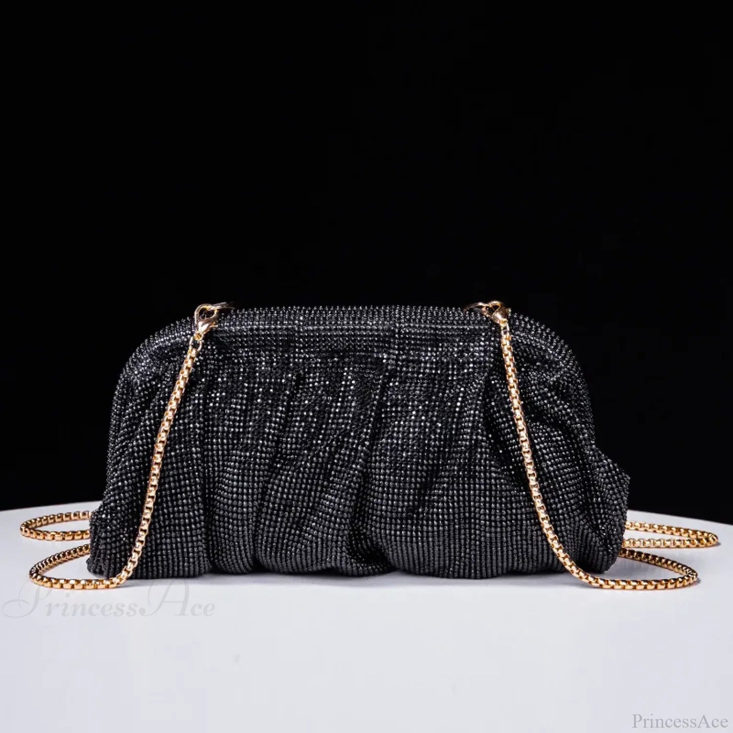 Shiny Rhinestone Wedding Clutch Wristlet