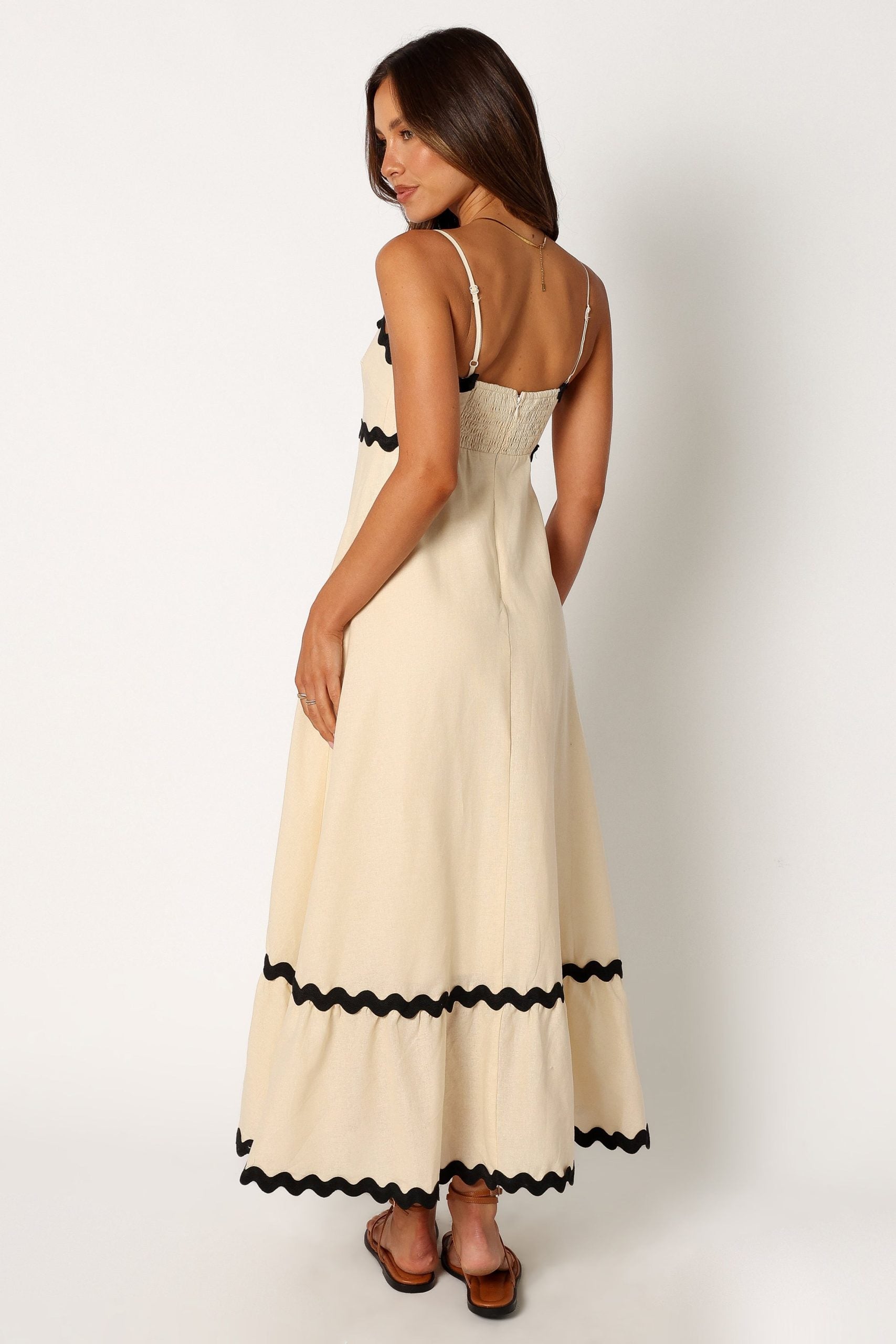 Clara Premium In Contrast, a Long Capri Dress Wardrobe Essential
