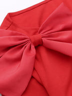 Sienna Bow Backless Maxi Dress