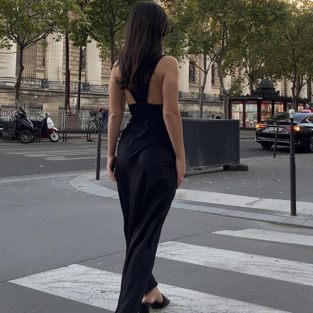 Intrigue Lace Cut Out Maxi Dress