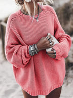Simple Knit Elastic Winter Sweater