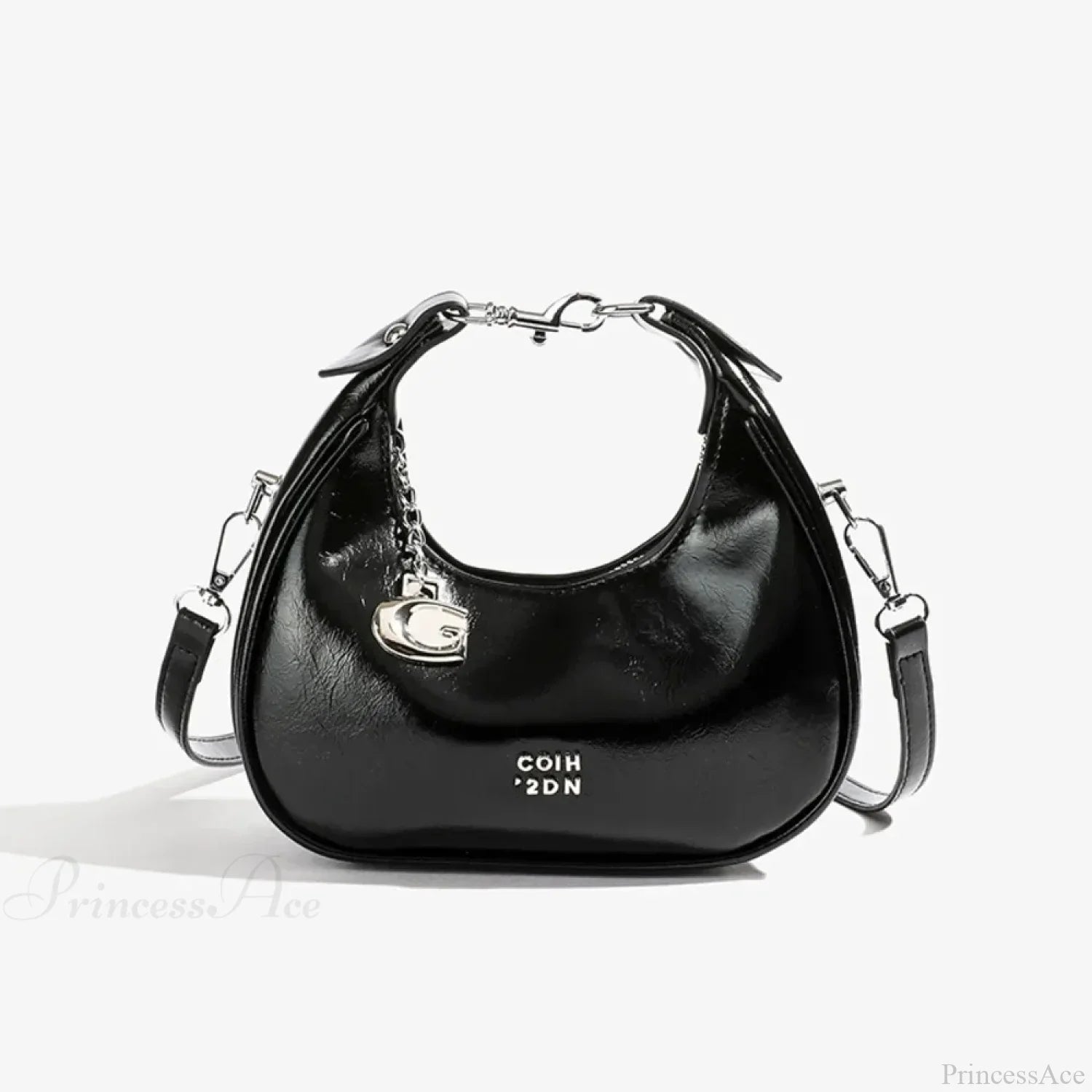 Simple Versatile Solid Color Shoulder Messenger Handbag