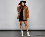 Simply Stylish Mock Charming Neck Mini Dress