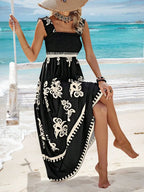 Sleeveless A-Line Party Boho Dress