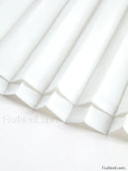 White Sleeveless Pleated Long Dress