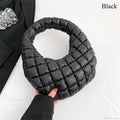 Small Quilted Tote Cotton Padded Shoulder Handbag