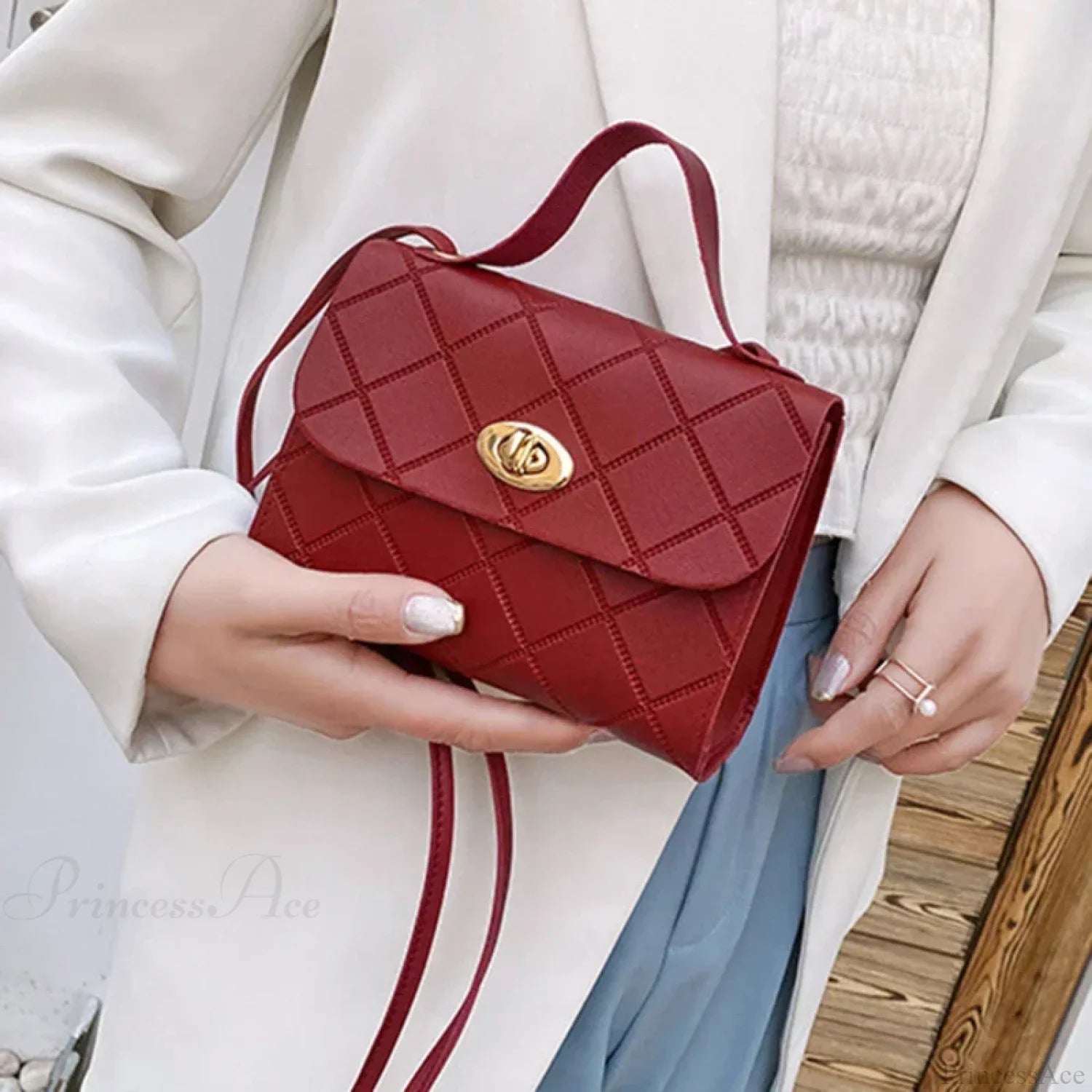 Small Trendy Messenger Female Crossbody Handbag