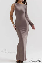 Smoke One Stylish Sleeve Maxi Dress