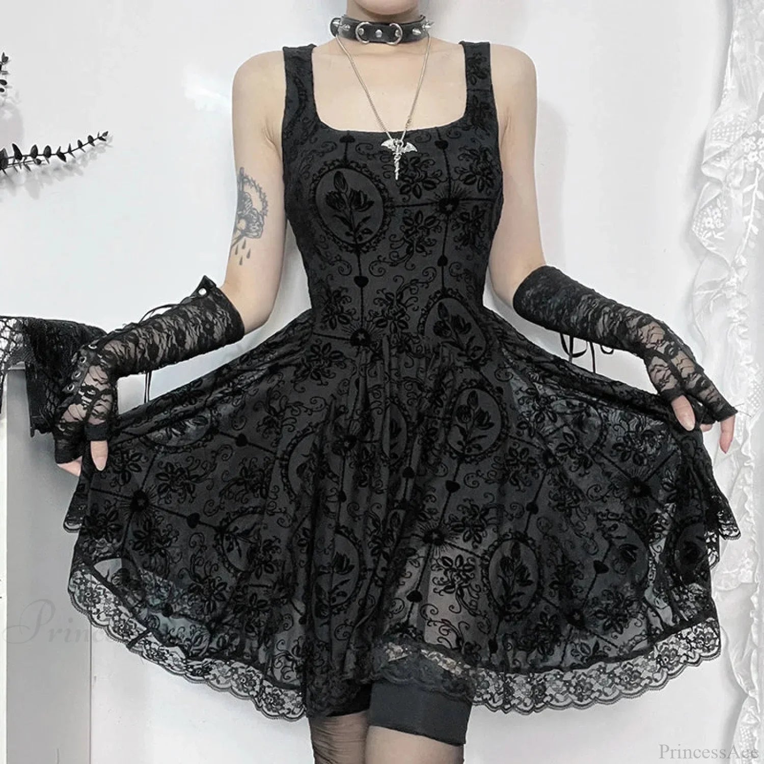 Soft Frilled Small Dress