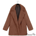 Soft Fur Fashion Plush Coat