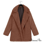 Soft Fur Fashion Plush Coat