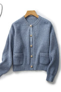 Soft Knit Tweed Style Cardigan